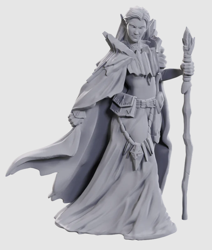 Dungeons & Dragons: Nolzurs Marvelous Miniatures: Elves 90734 (50th Anniversary)